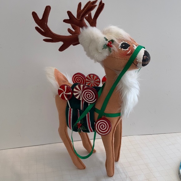 Annalee Reindeer Christmas Decor 2004 big size